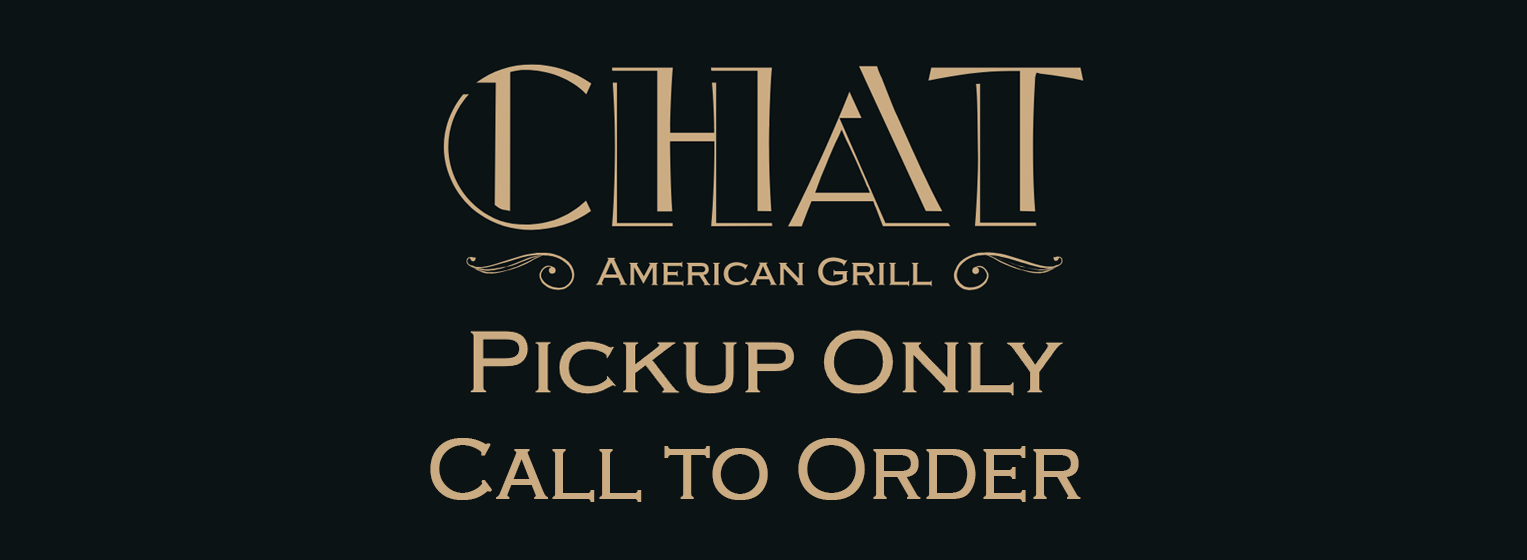 Chat American Grill food order logo